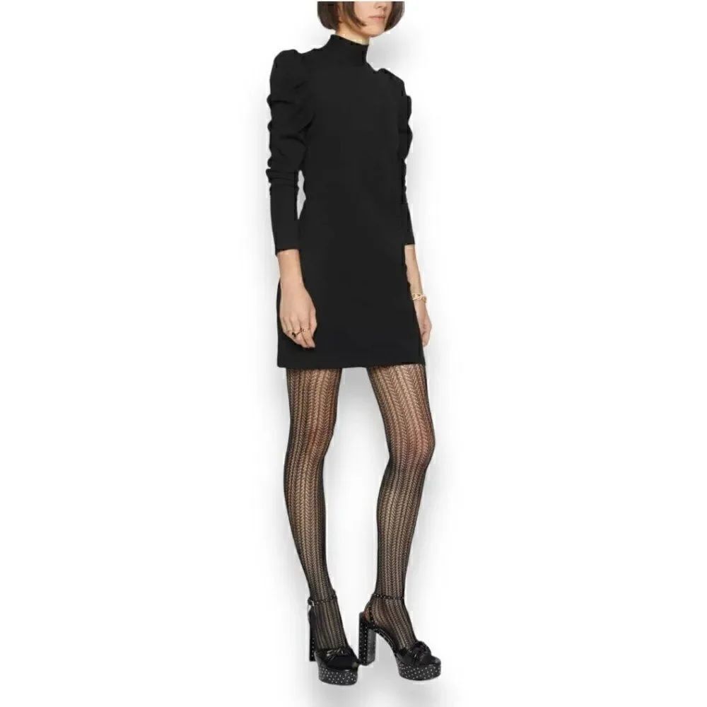 Rebecca Minkoff Darcy Black Dress Long Sleeve